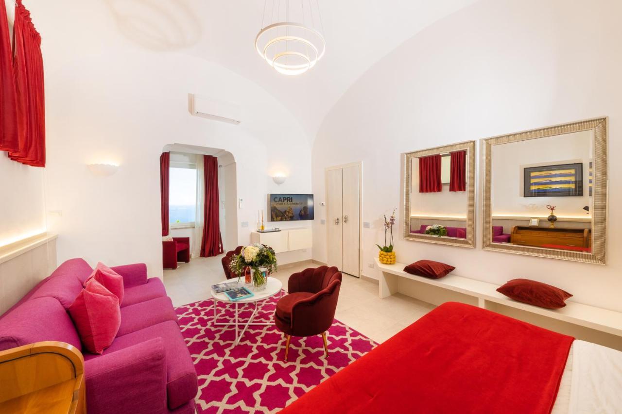 Suite Belvedere Capri Exclusive Rooms Экстерьер фото